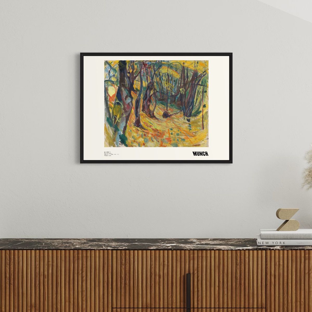 Poster Elm Forest in Autumn (50x70)