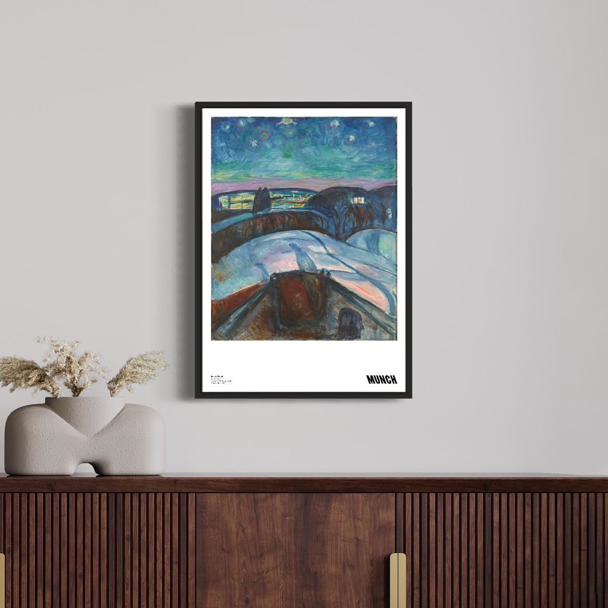 Poster Starry Night (50x70)