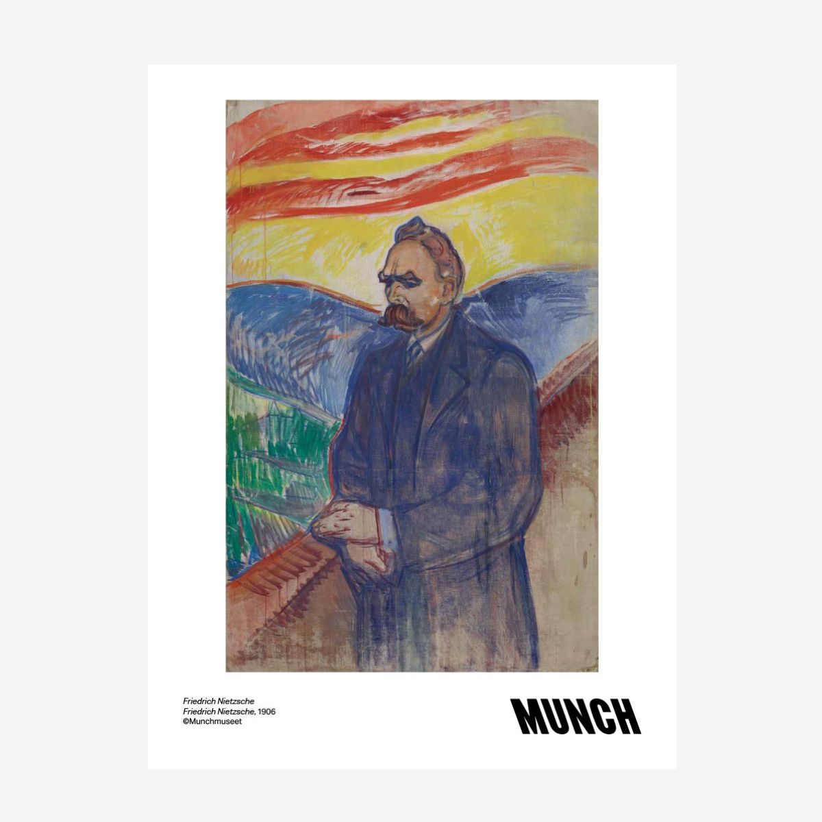 Plakat Friedrich Nietzsche (30x40)