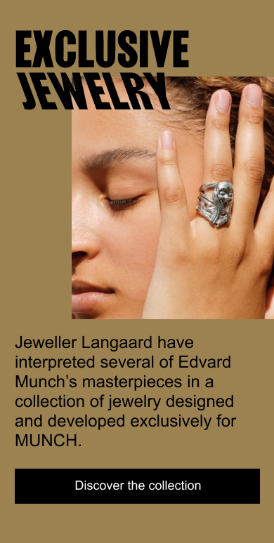 Shop exclusive MUNCH / Langaard jewelry